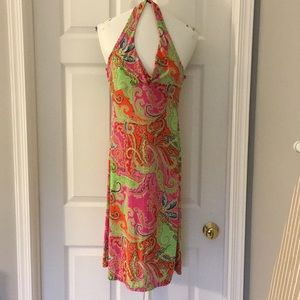 NWT Lauren by Ralph Lauren halter top dress